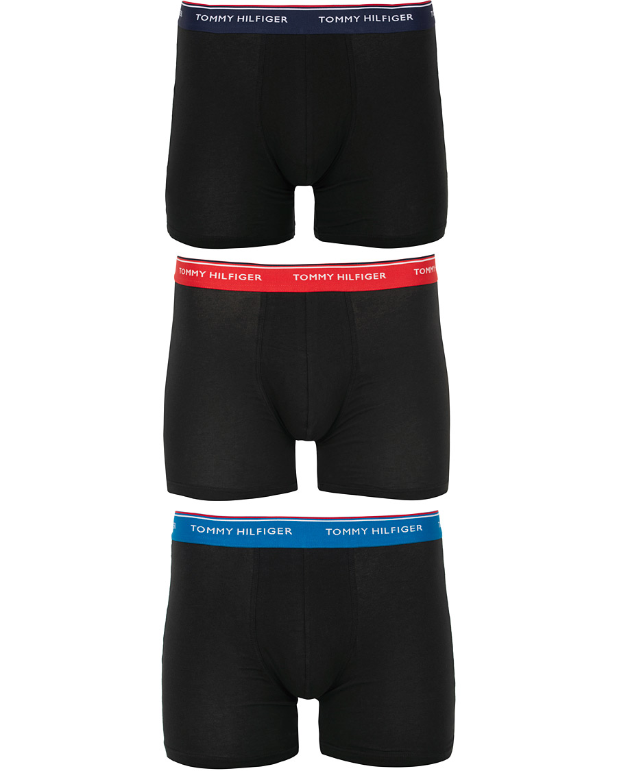 Mies | Alusvaatteet | Tommy Hilfiger | 3-Pack Boxer Brief Black