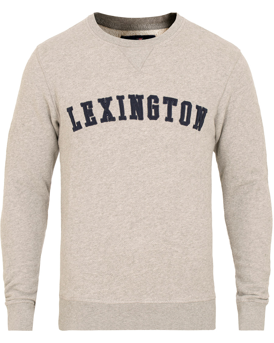 Mies | Puserot | Lexington | Lucas Sweatshirt Heather Grey Melange