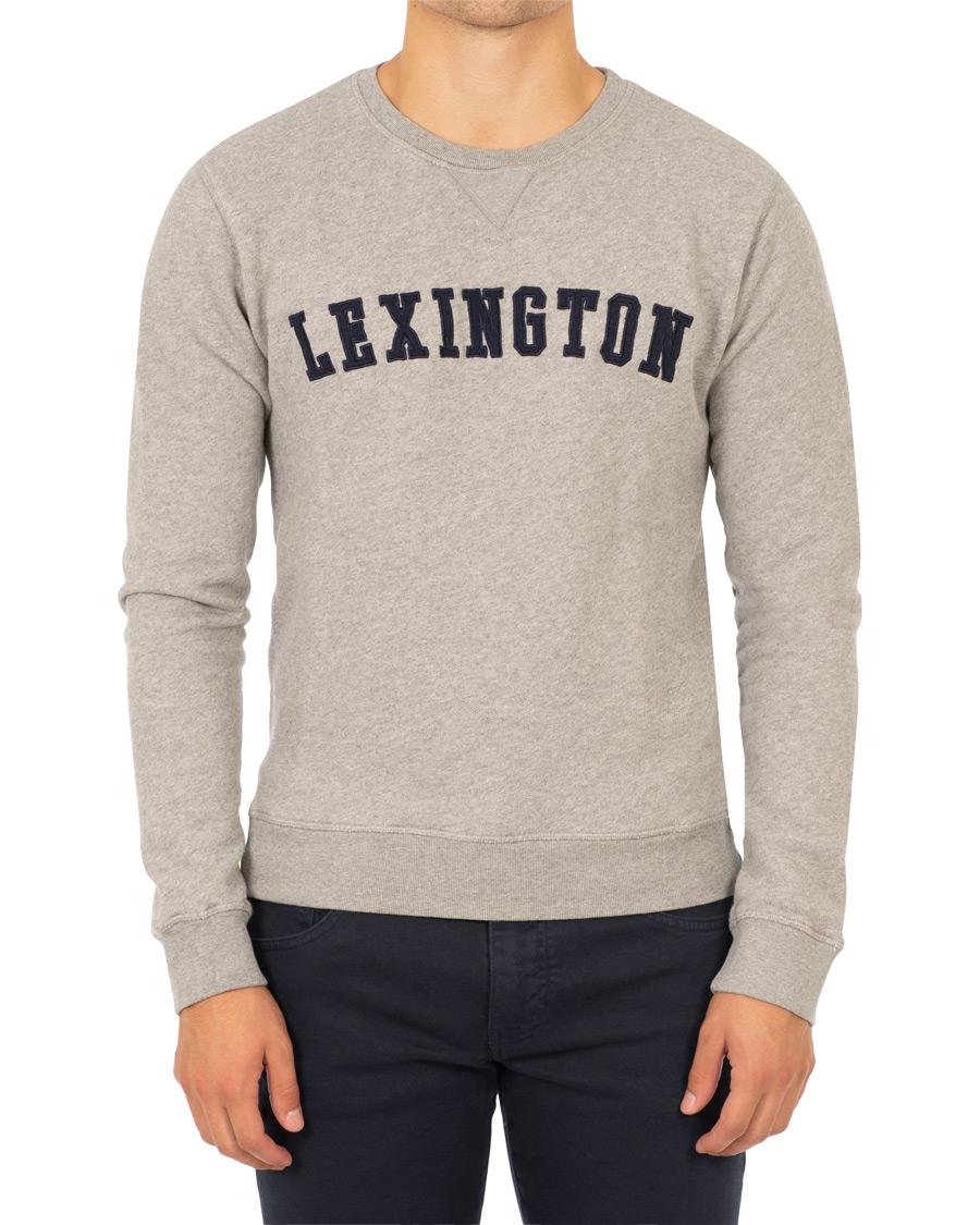 Mies | Puserot | Lexington | Lucas Sweatshirt Heather Grey Melange