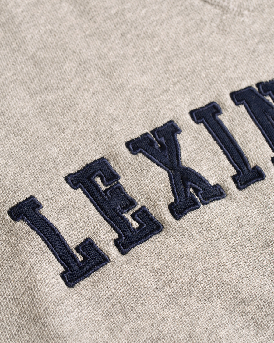 Mies | Puserot | Lexington | Lucas Sweatshirt Heather Grey Melange