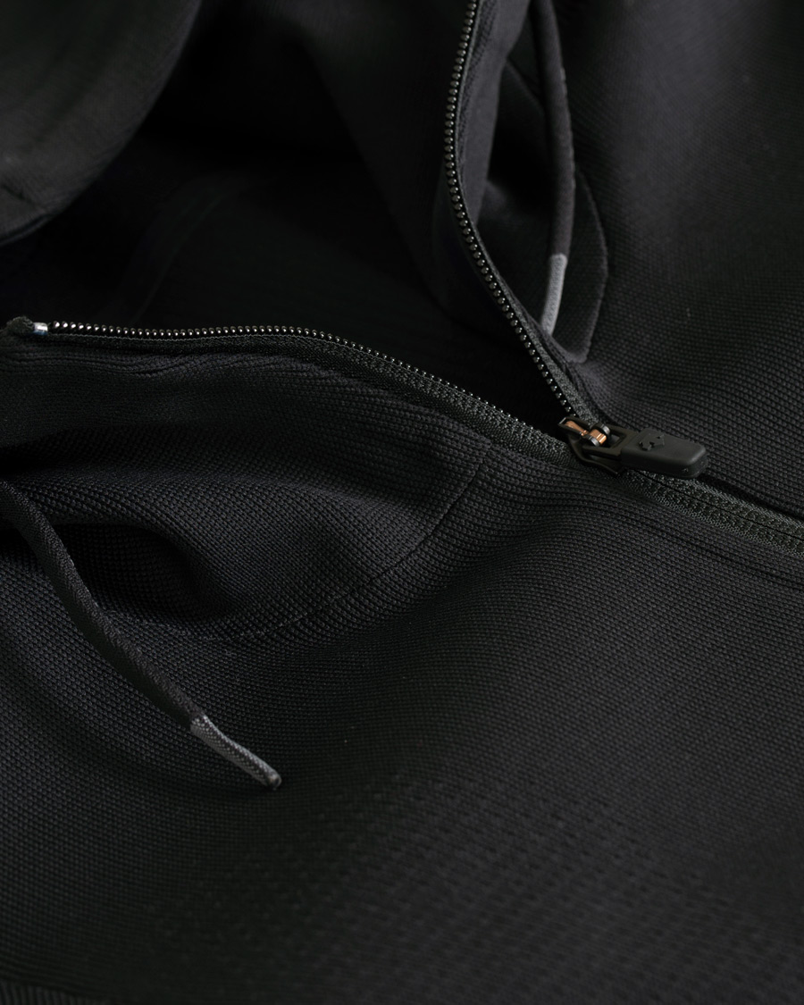 Mies | Puserot | Descente Allterrain | Crescent Fusionknit Hoodie Jacket Black
