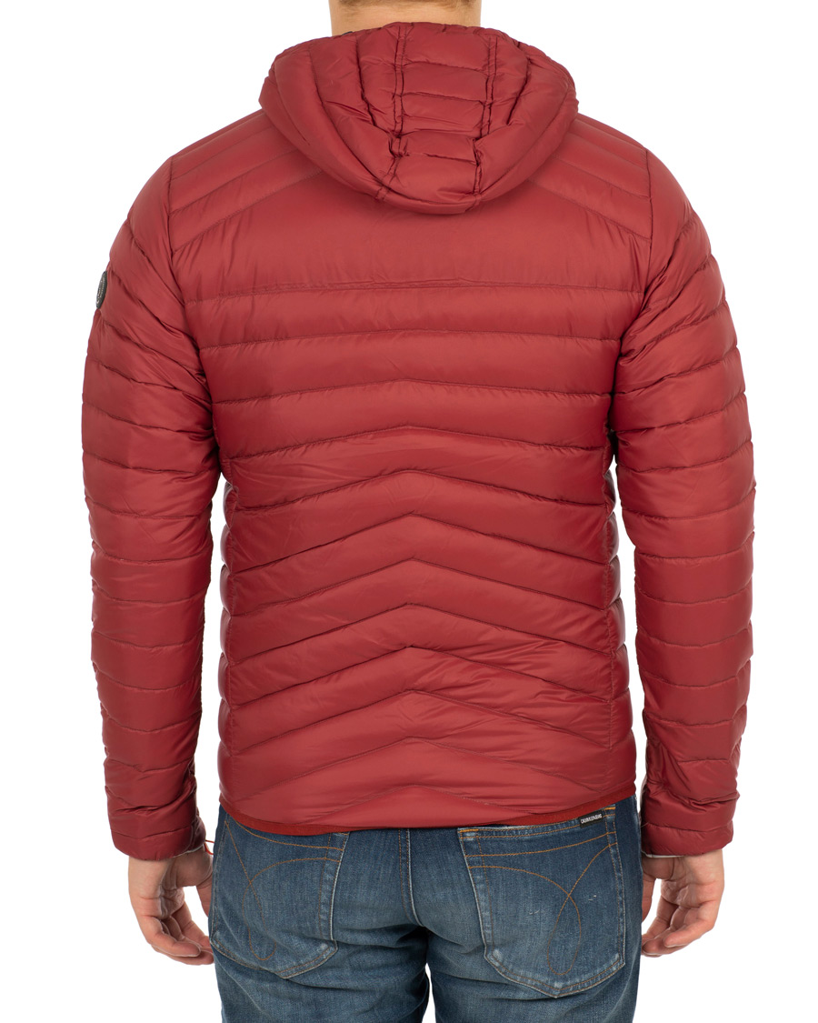 Mies | Takit | Sail Racing | Link Down Hooded Jacket Burgundy Red