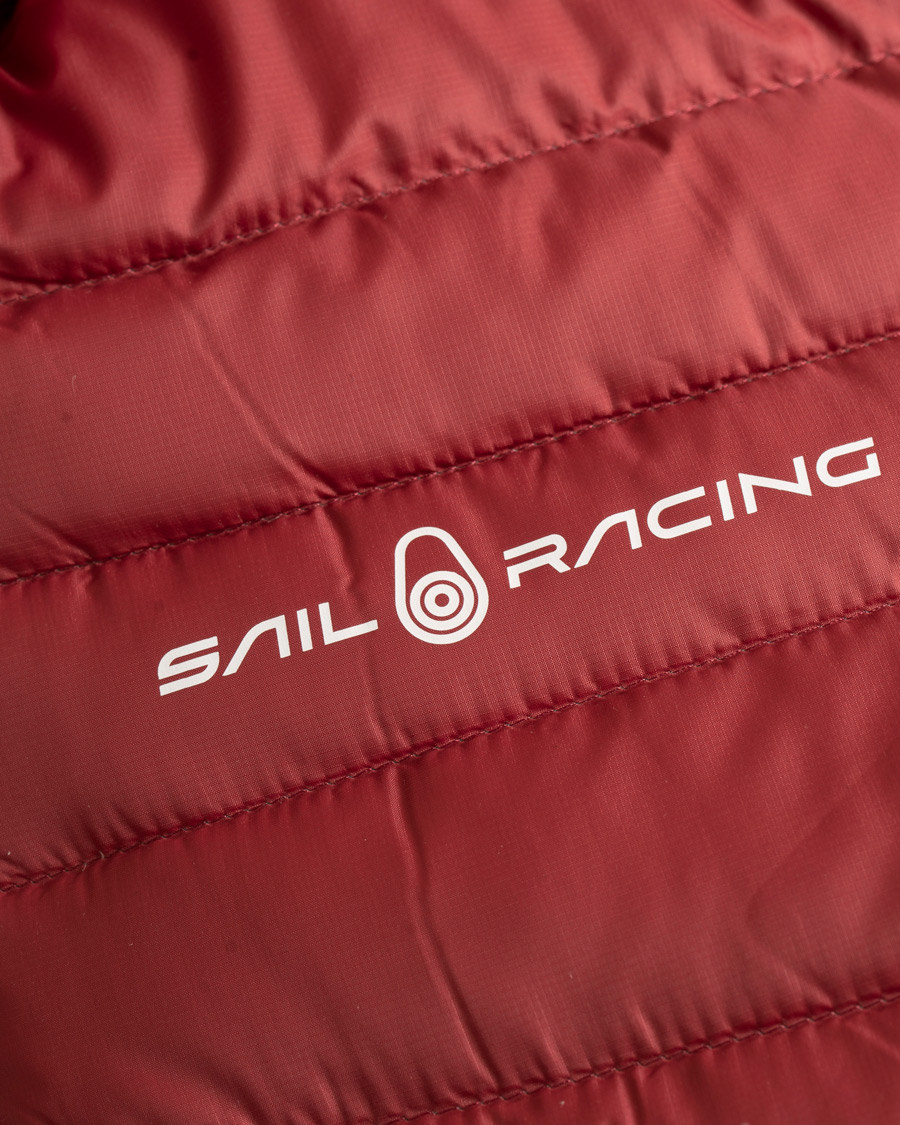 Mies | Takit | Sail Racing | Link Down Hooded Jacket Burgundy Red