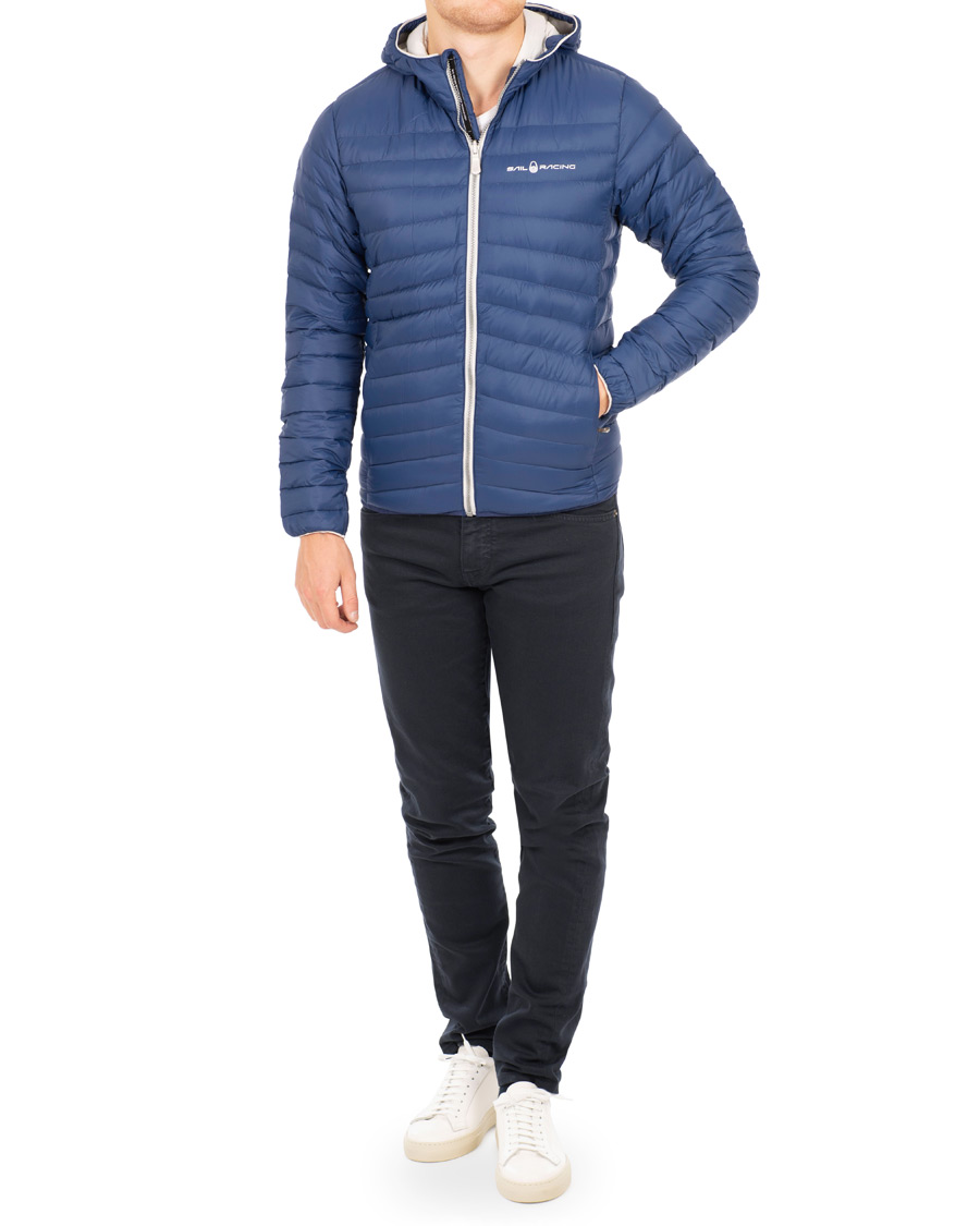 Mies | Takit | Sail Racing | Link Down Hooded Jacket Storm Blue