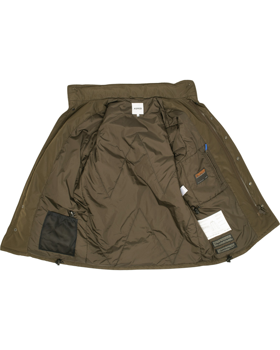 Mies | Takit | Aspesi | New Field Jacket Nylon Dark Green