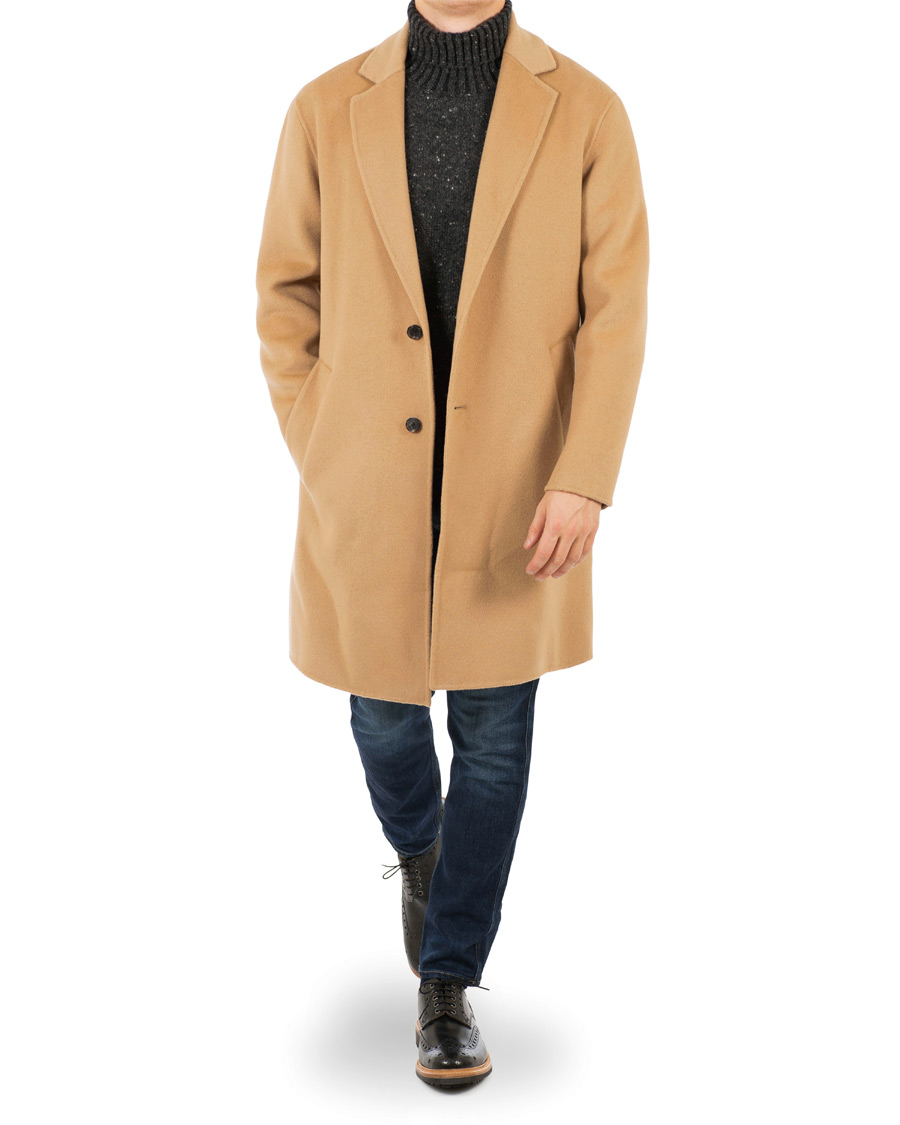 Mies | Takit | KENZO | Wool/Cashmere Overcoat Camel
