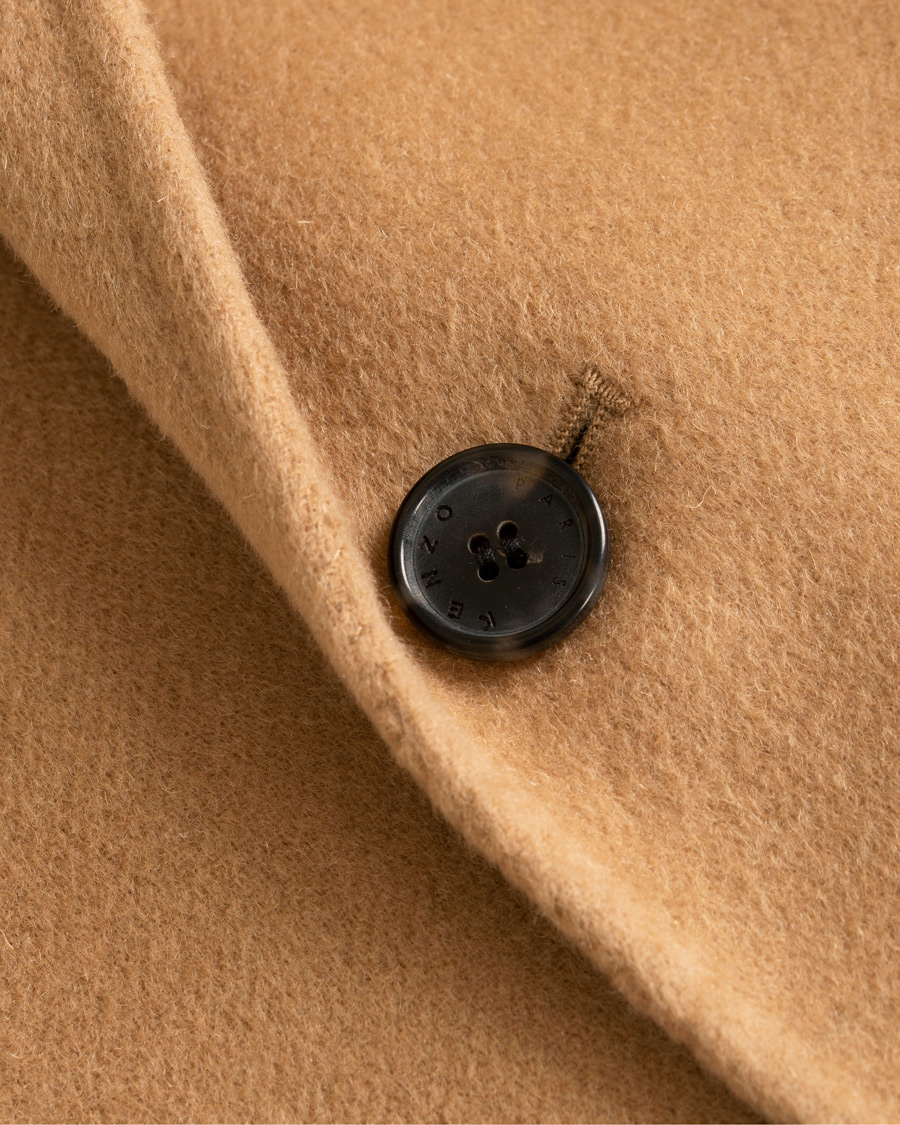 Mies | Takit | KENZO | Wool/Cashmere Overcoat Camel