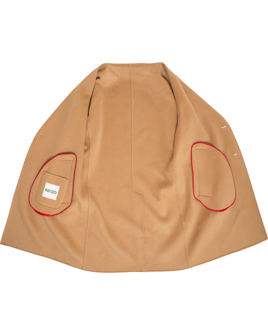 Mies | Takit | KENZO | Wool/Cashmere Overcoat Camel