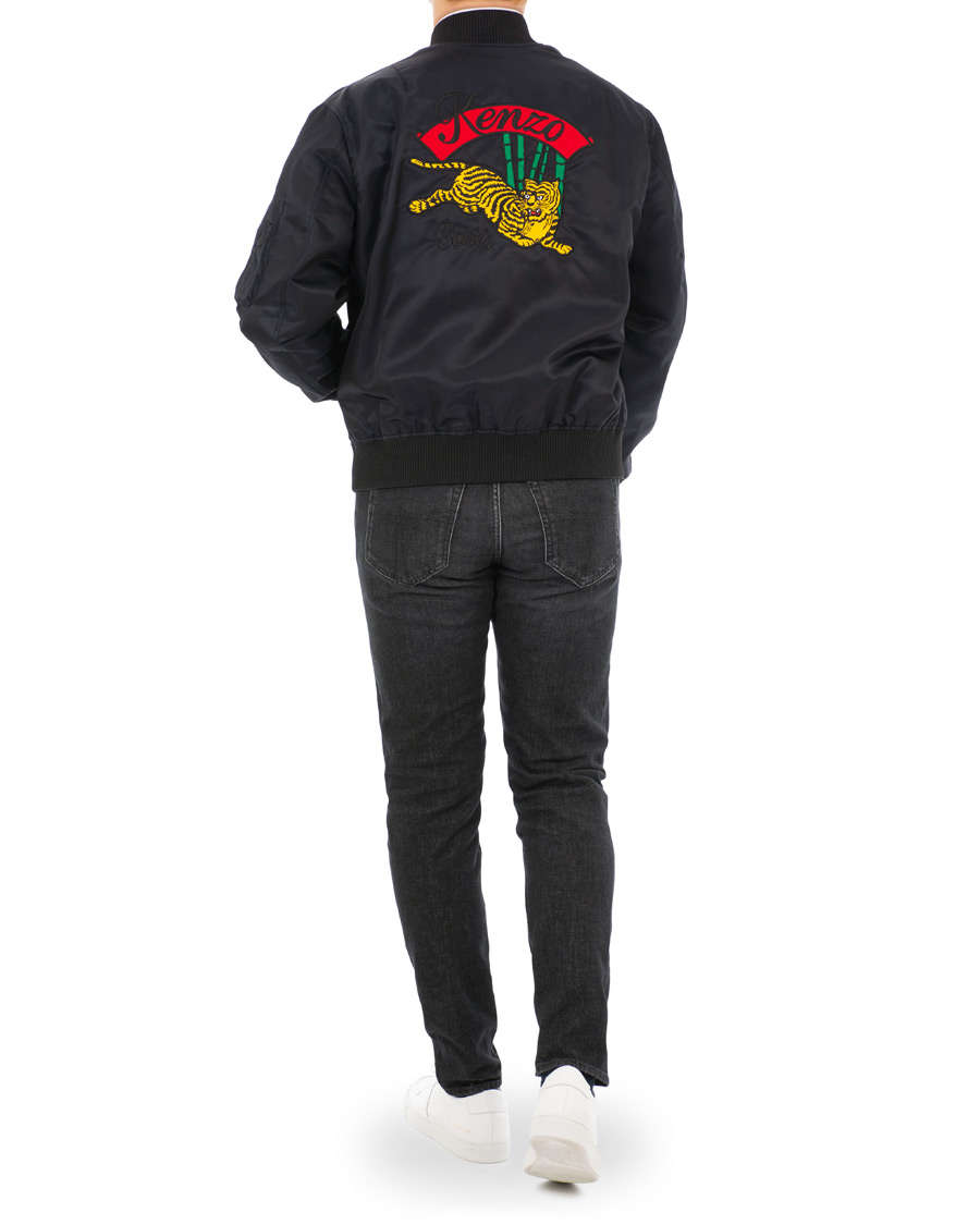 Mies | Takit | KENZO | Nylon Jumping Tiger Bomber Nylon Blue