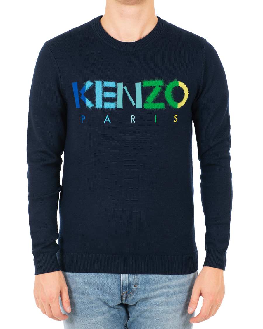 Mies | Puserot | KENZO | Paris Jumper Dark Blue