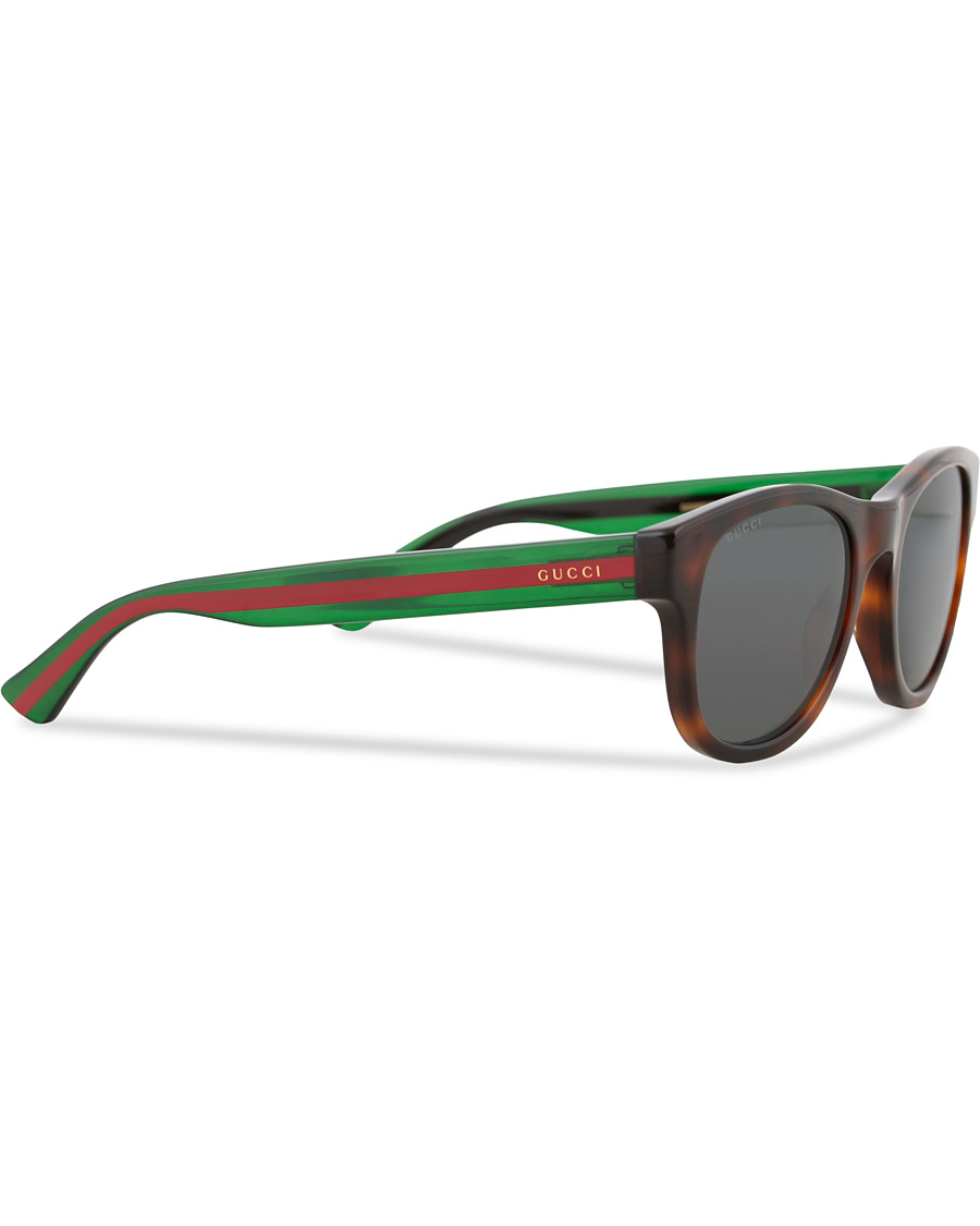 Miehet | Haun tulokset | Gucci | GG0003S Sunglasses Havana/Grey/Green