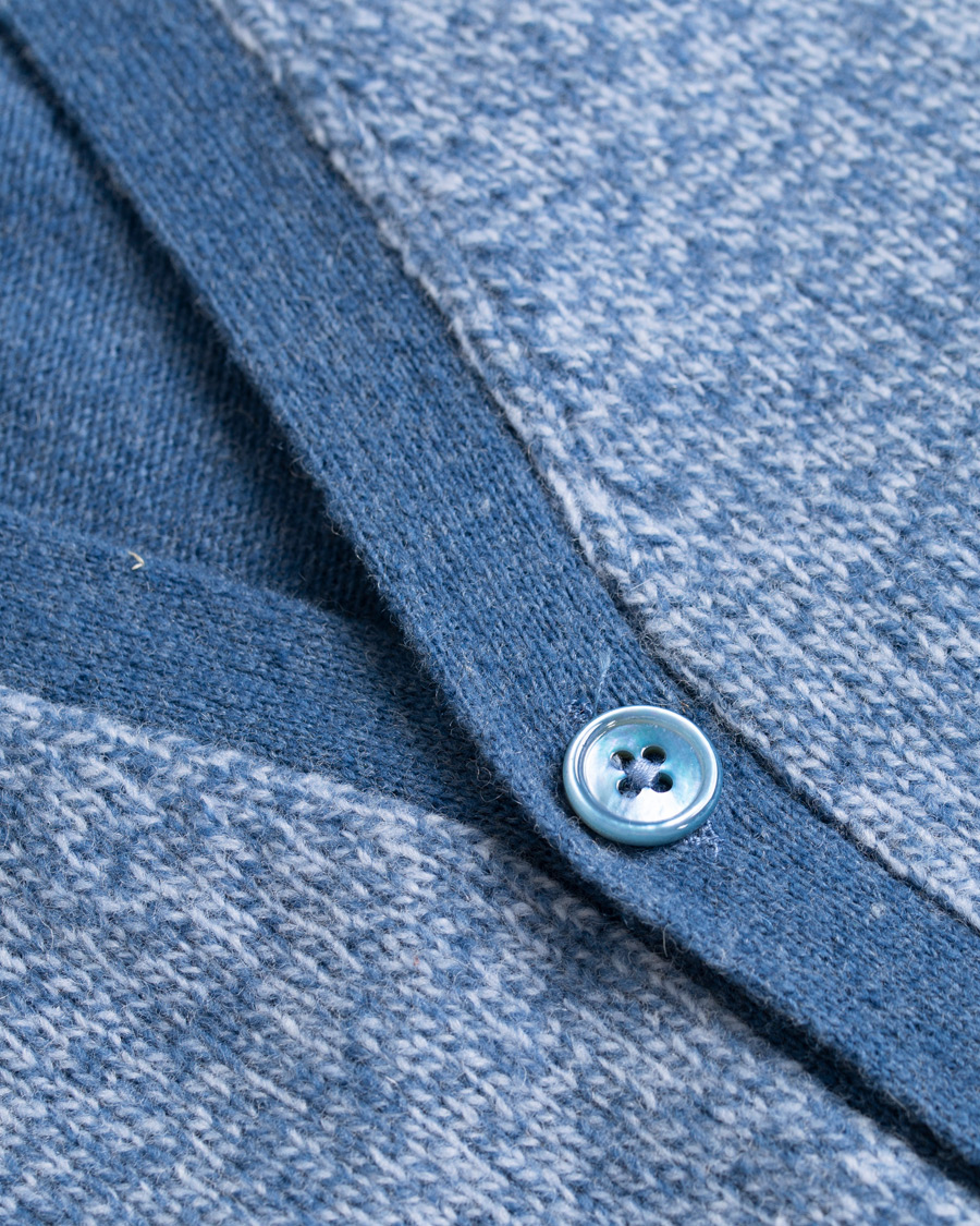 Mies | Puserot | Stenströms | Lambswool Vest Blue