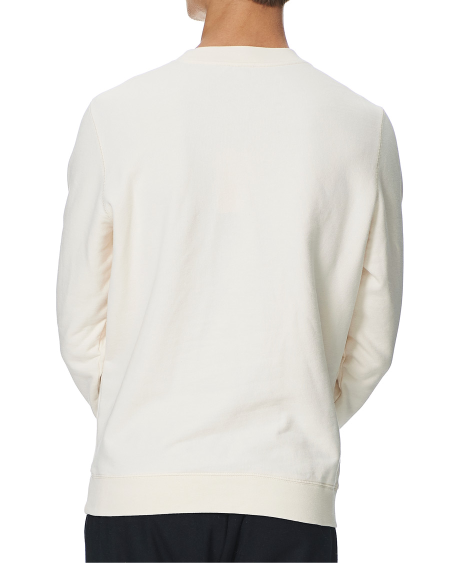 Mies | Puserot | Sunspel | Loopback Sweatshirt Archive White