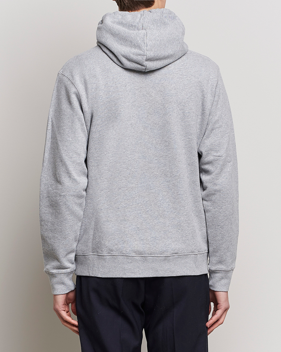 Mies | Puserot | Sunspel | Loopback Hoodie Grey Melange