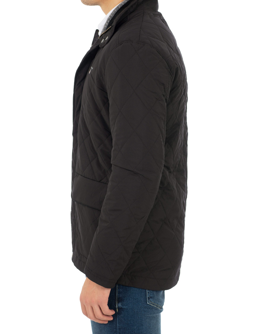 Mies | Takit | GANT | The Quilted City Jacket Black