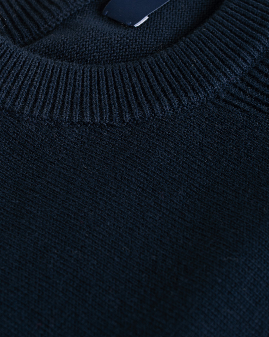 Mies | Puserot | GANT | Logo Crew Neck Marine