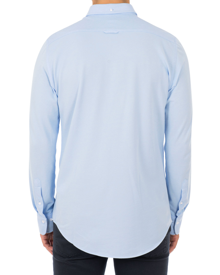Mies | Kauluspaidat | GANT | Slim Fit Tech Prep Pique Shirt Capri Blue