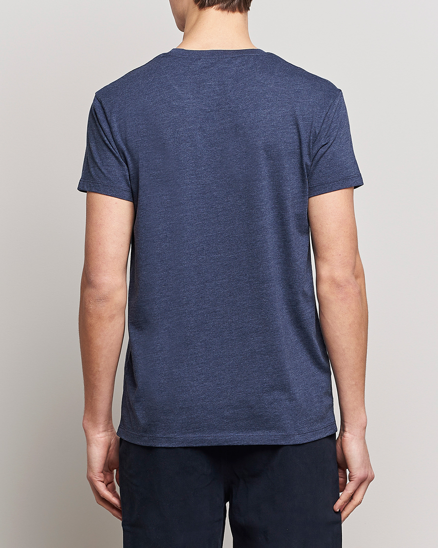 Mies | T-paidat | Samsøe Samsøe | Kronos Crew Neck Tee Blue Iris Melange