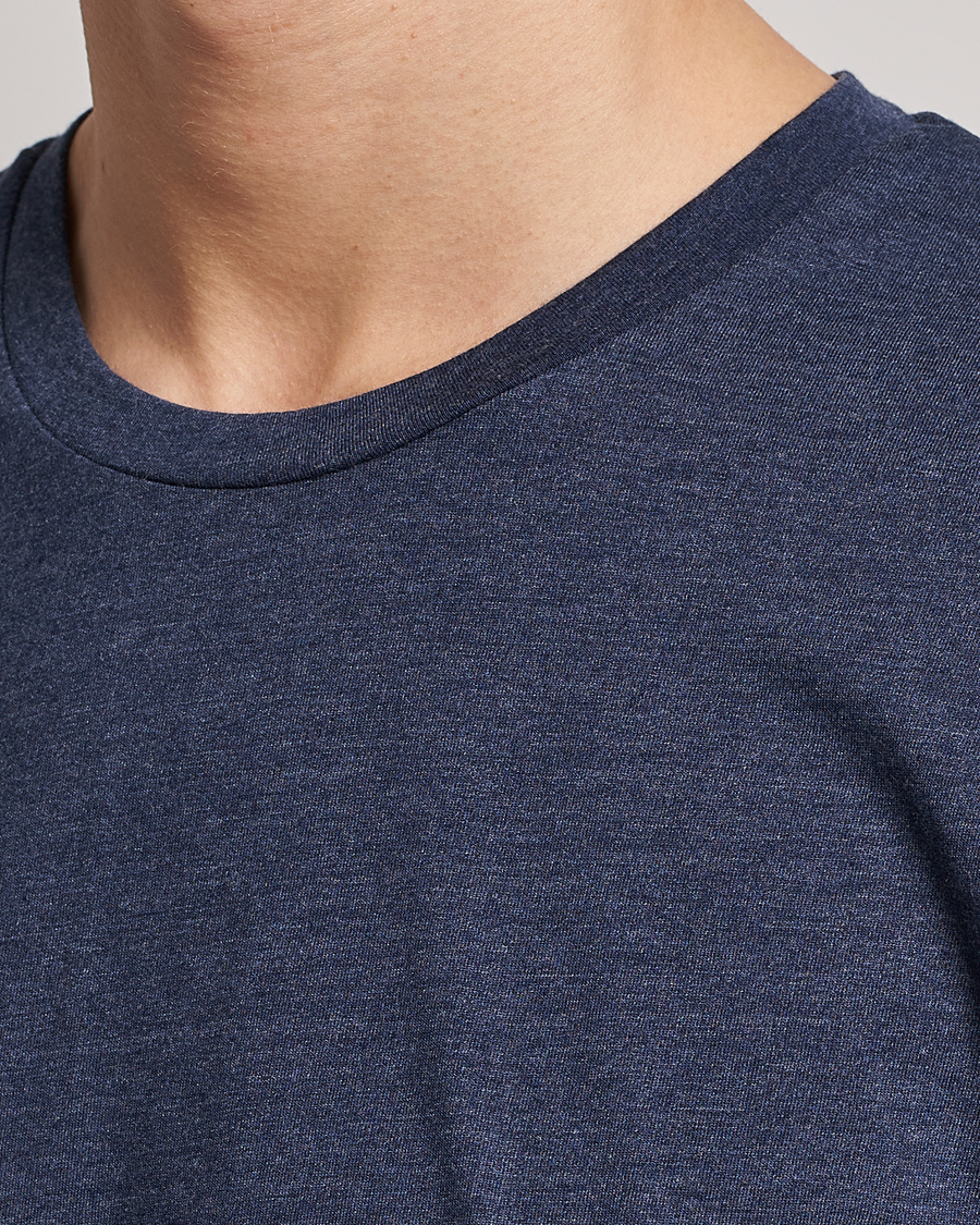 Mies | T-paidat | Samsøe Samsøe | Kronos Crew Neck Tee Blue Iris Melange