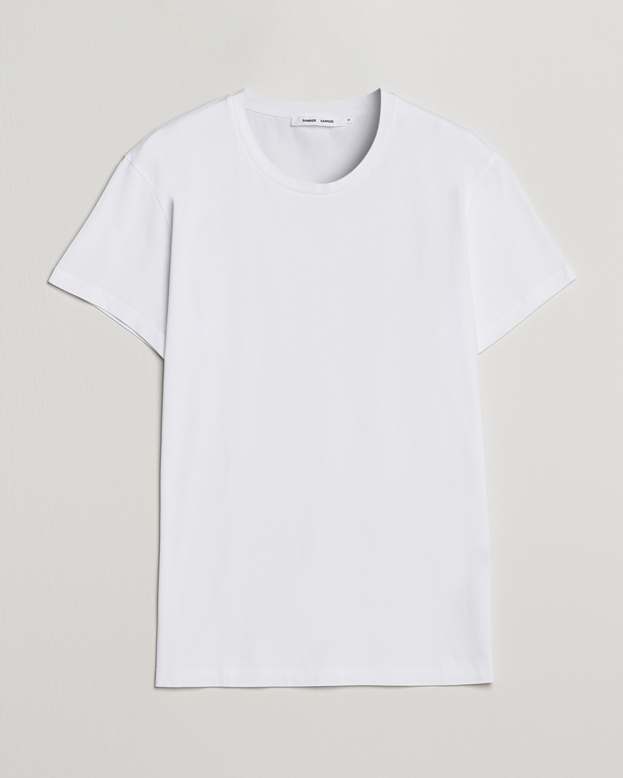 Mies | T-paidat | Samsøe Samsøe | Kronos Crew Neck Tee White