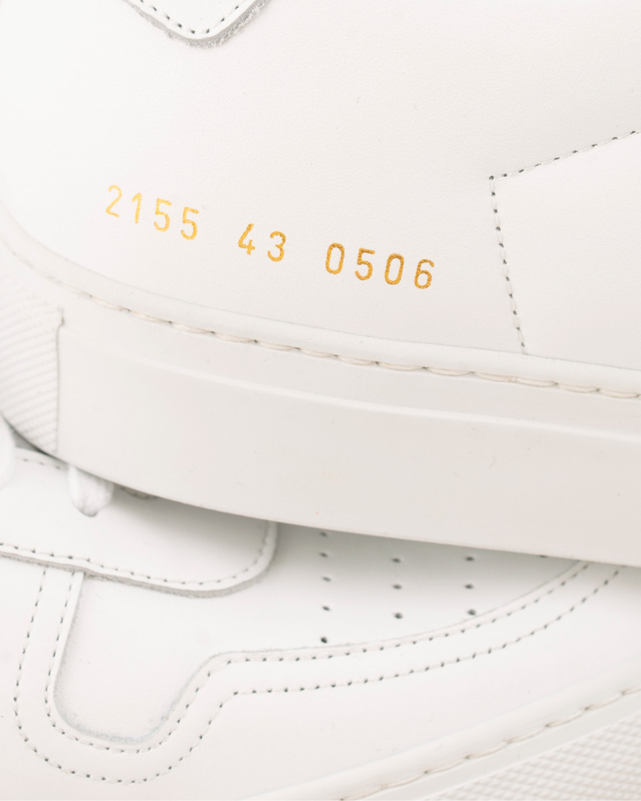 Mies | Common Projects B Ball Sneakers White Calf | Common Projects | B Ball Sneakers White Calf