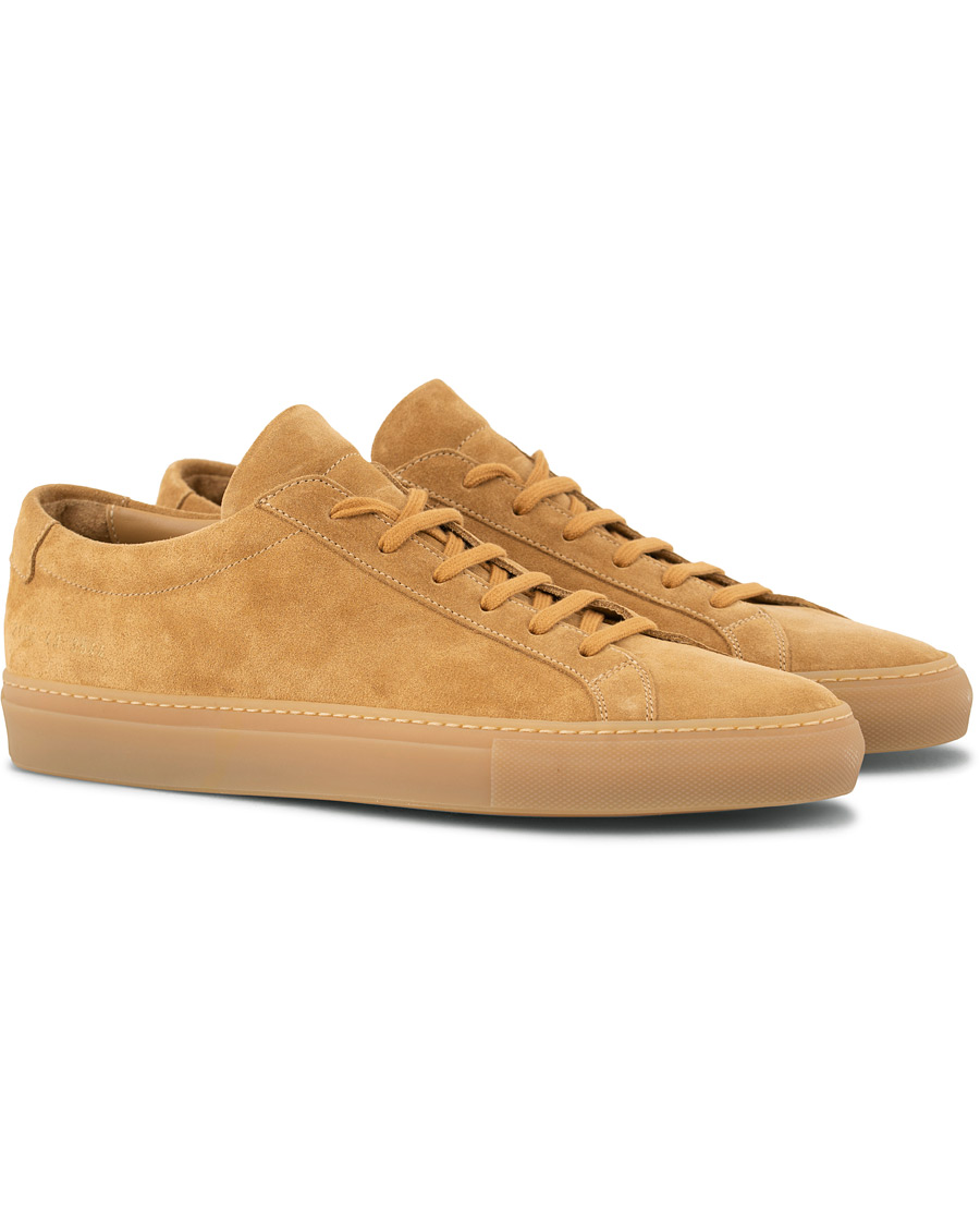 Mies | Common Projects Original Achilles Leather Sneakers Beige Suede | Common Projects | Original Achilles Leather Sneakers Beige Suede