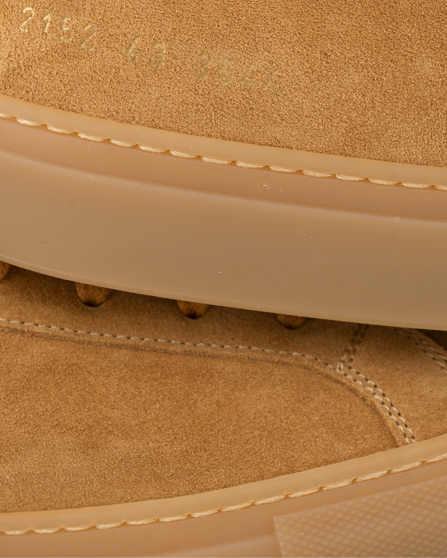 Mies | Common Projects Original Achilles Leather Sneakers Beige Suede | Common Projects | Original Achilles Leather Sneakers Beige Suede