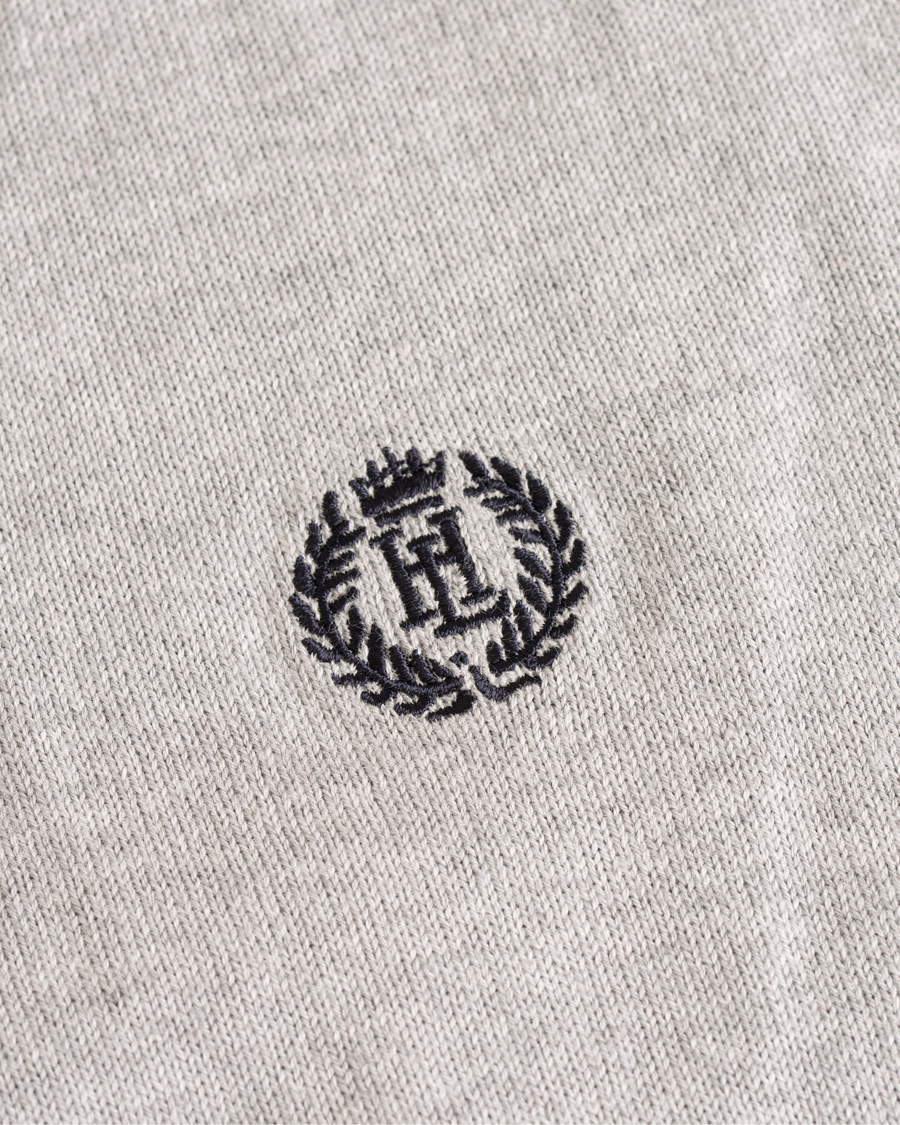 Mies | Puserot | Henri-Lloyd | Henri Lloyd Miller Regular Half Zip Grey Marl