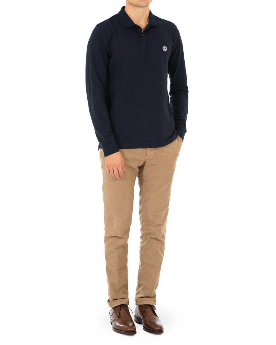 Mies | Puserot | Henri-Lloyd | Henri Lloyd Musburry Regular Long Sleeve Polo Navy