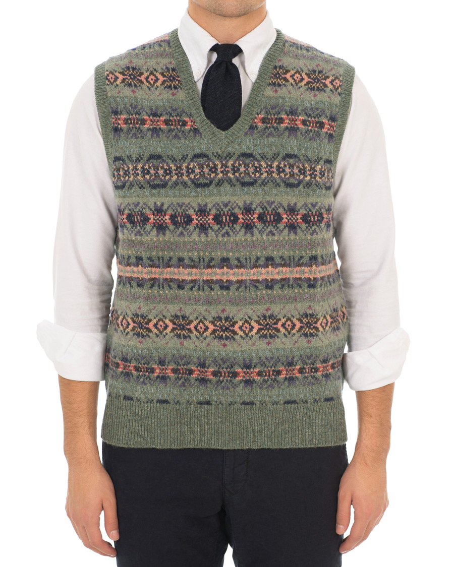 Mies | Puserot | Polo Ralph Lauren | Wool Fairisle Crew Vest Lovette/Multi