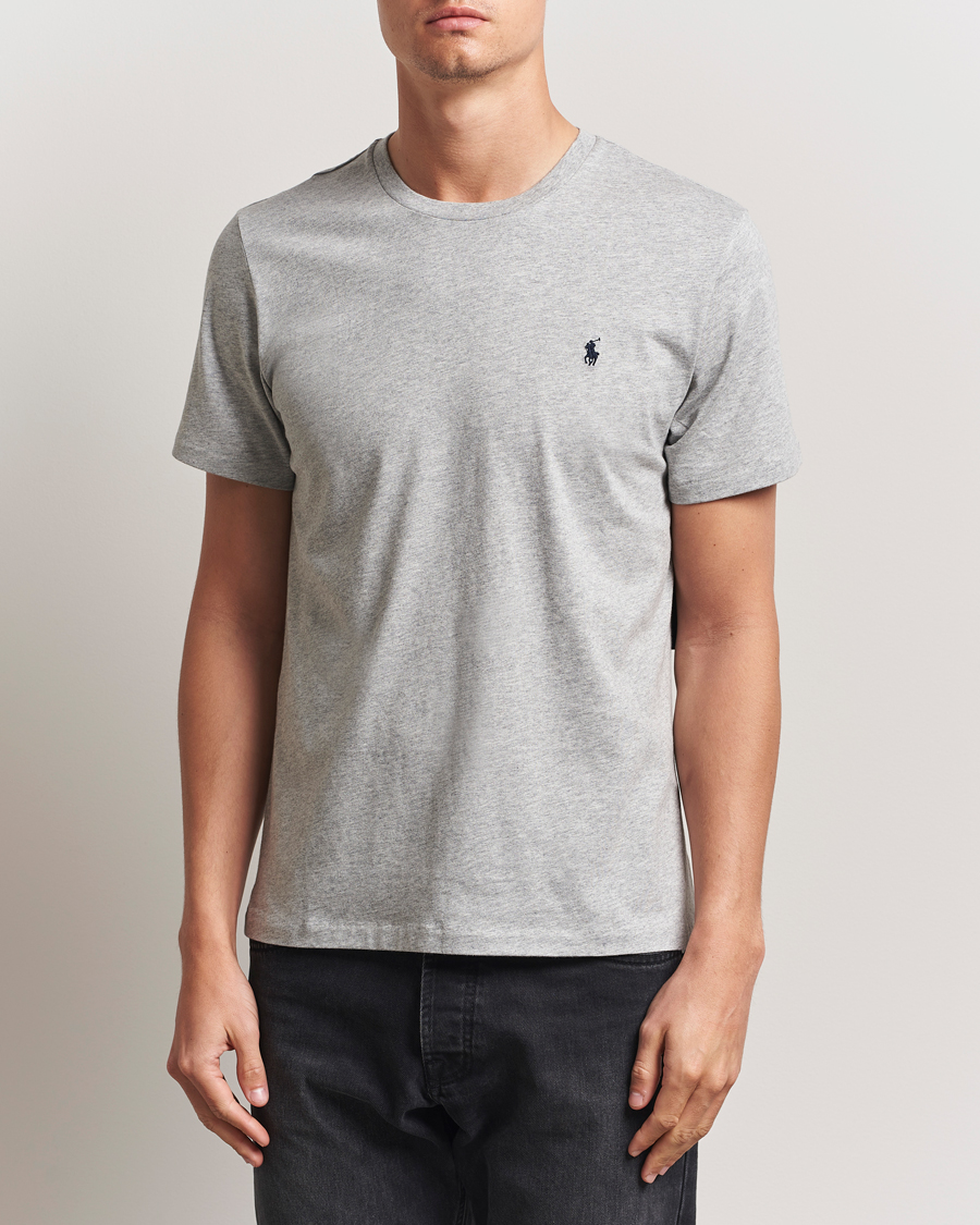 Mies | T-paidat | Polo Ralph Lauren | Liquid Cotton Crew Neck T-Shirt Andover Heather