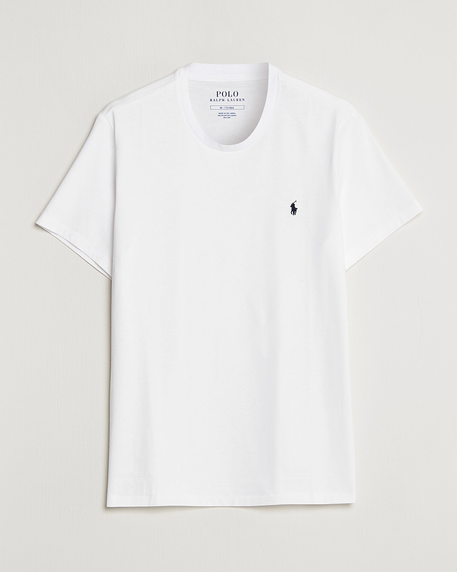 Mies | Valkoiset t-paidat | Polo Ralph Lauren | Liquid Cotton Crew Neck Tee White