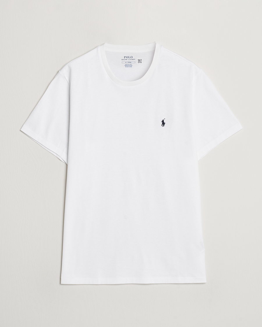 Mies | T-paidat | Polo Ralph Lauren | Liquid Cotton Crew Neck T-Shirt White