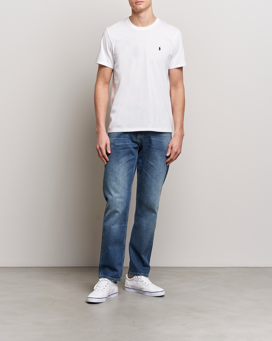 Mies | T-paidat | Polo Ralph Lauren | Liquid Cotton Crew Neck T-Shirt White