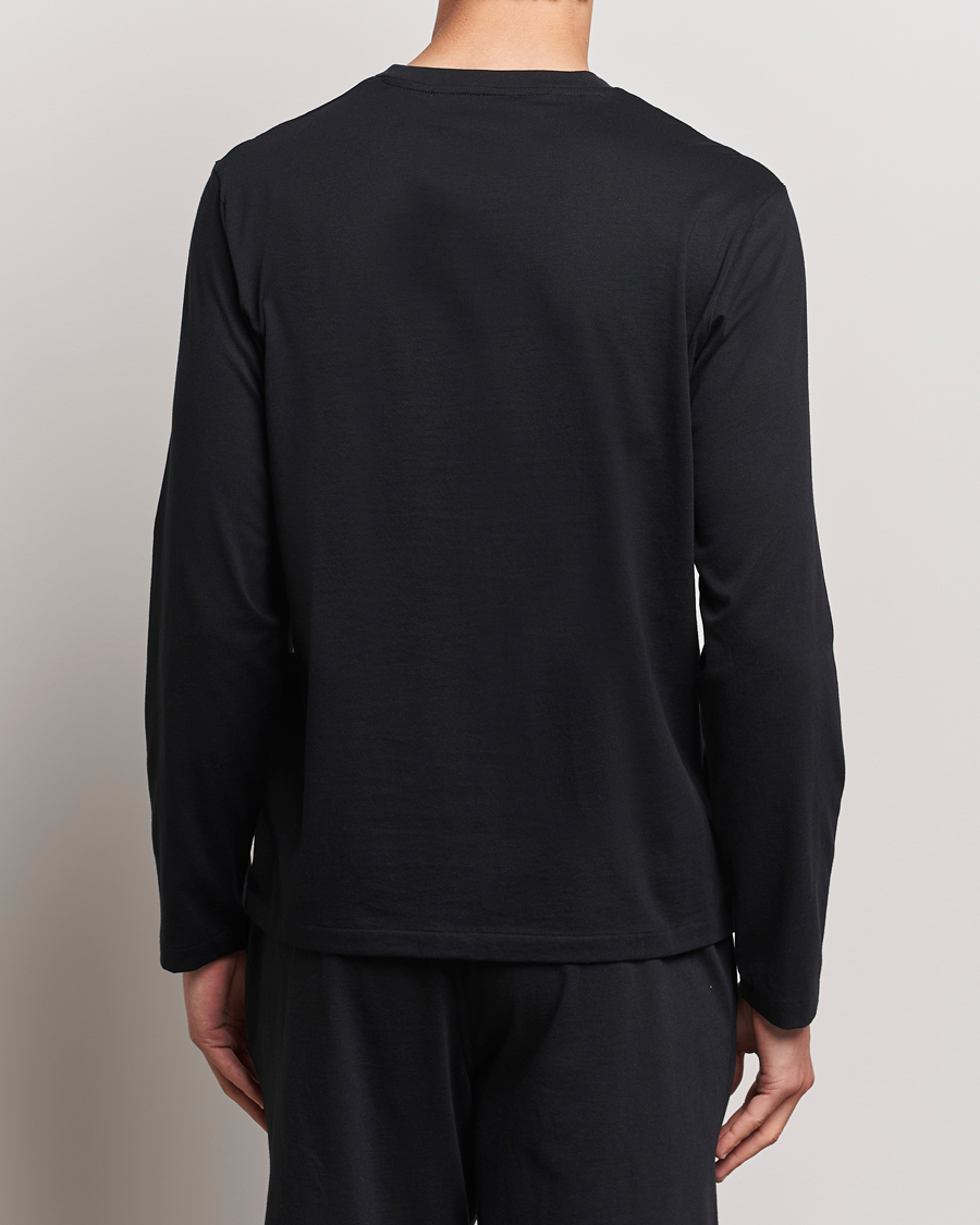 Mies | T-paidat | Polo Ralph Lauren | Liquid Cotton Long Sleeve Crew Neck T-Shirt Black