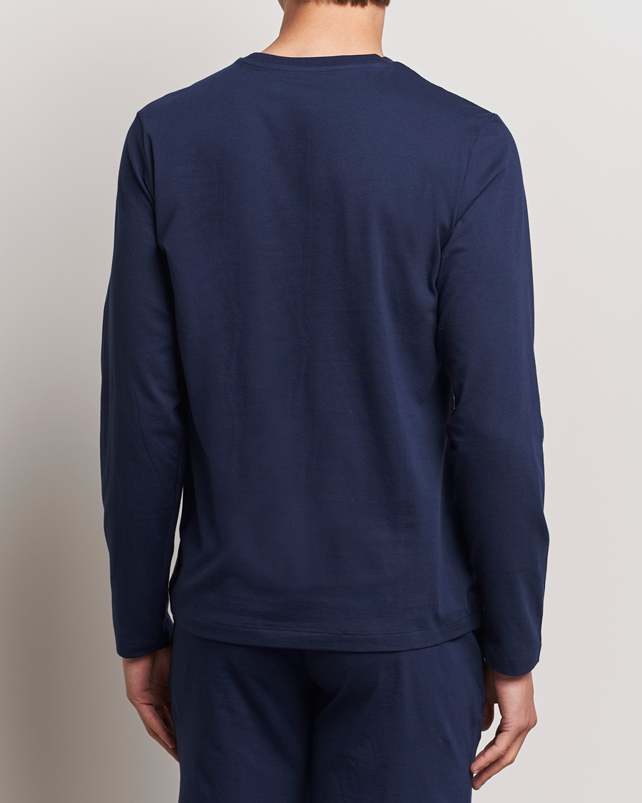 Mies | T-paidat | Polo Ralph Lauren | Liquid Cotton Long Sleeve Crew Neck T-Shirt Cruise Navy