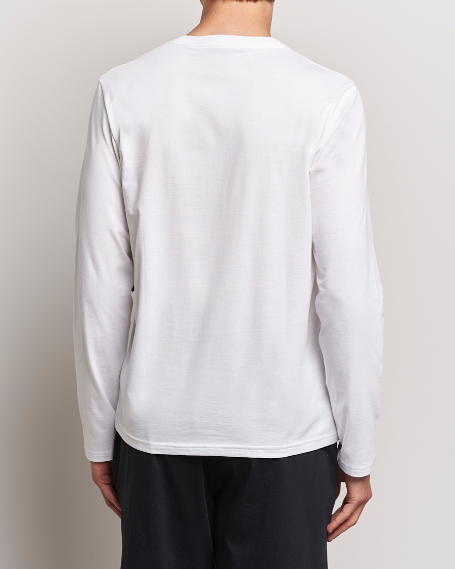 Mies | T-paidat | Polo Ralph Lauren | Liquid Cotton Long Sleeve Crew Neck Tee White