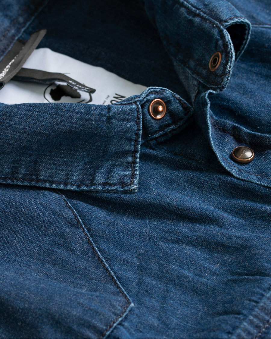 Mies | Kauluspaidat | Emporio Armani | Denim Western Shirt Dark Wash