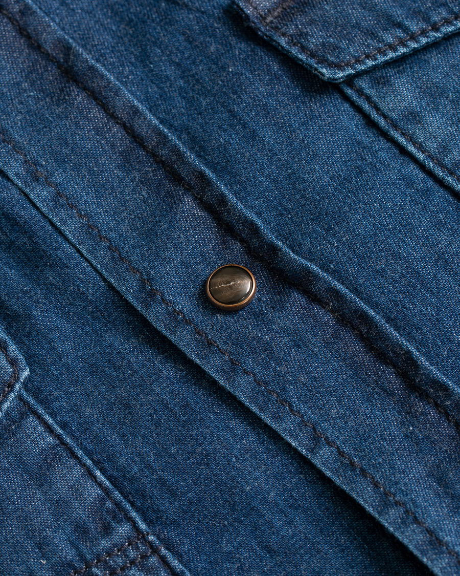 Mies | Kauluspaidat | Emporio Armani | Denim Western Shirt Dark Wash