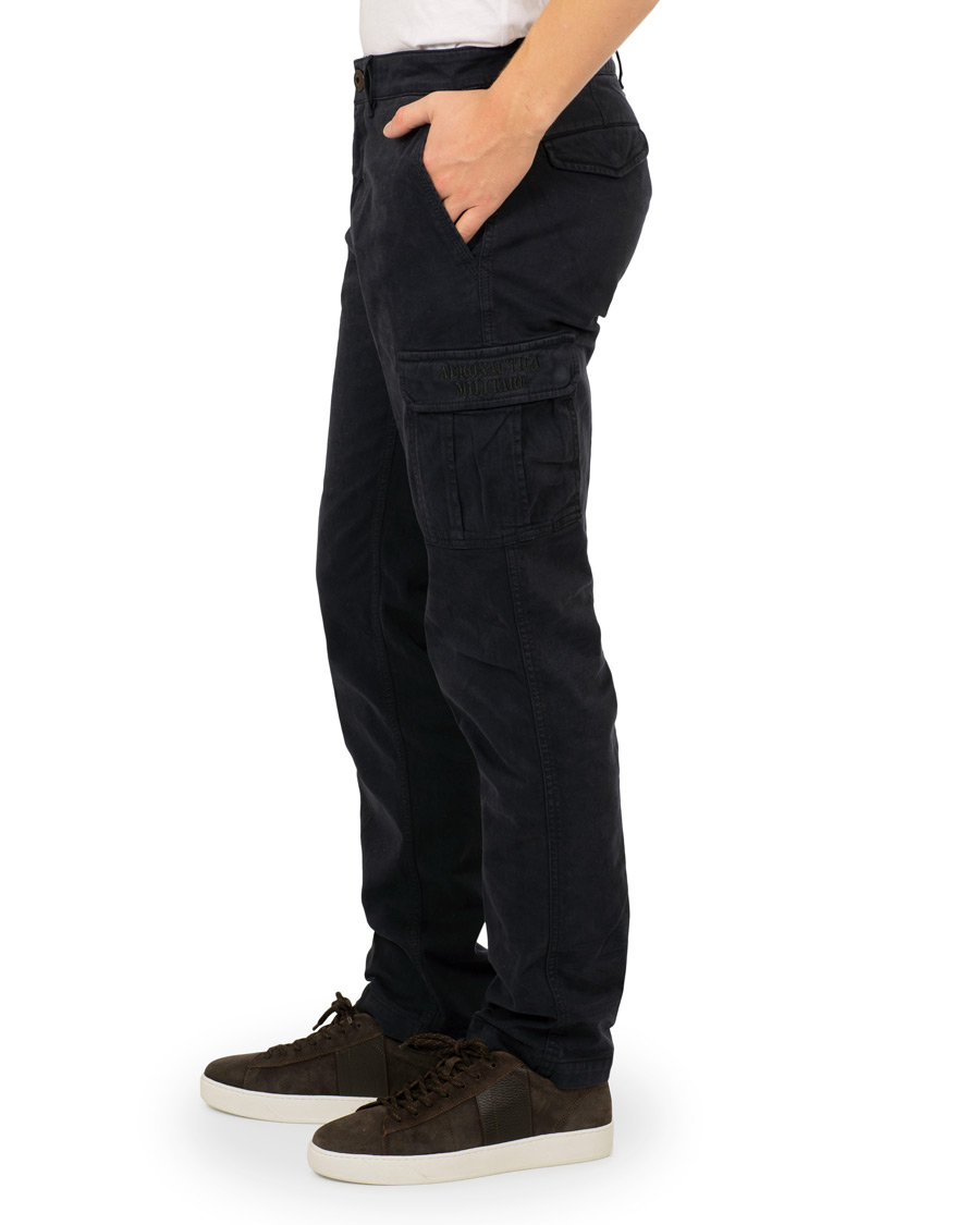 Mies | Housut | Aeronautica Militare | PA1255 Cargo Trousers Navy