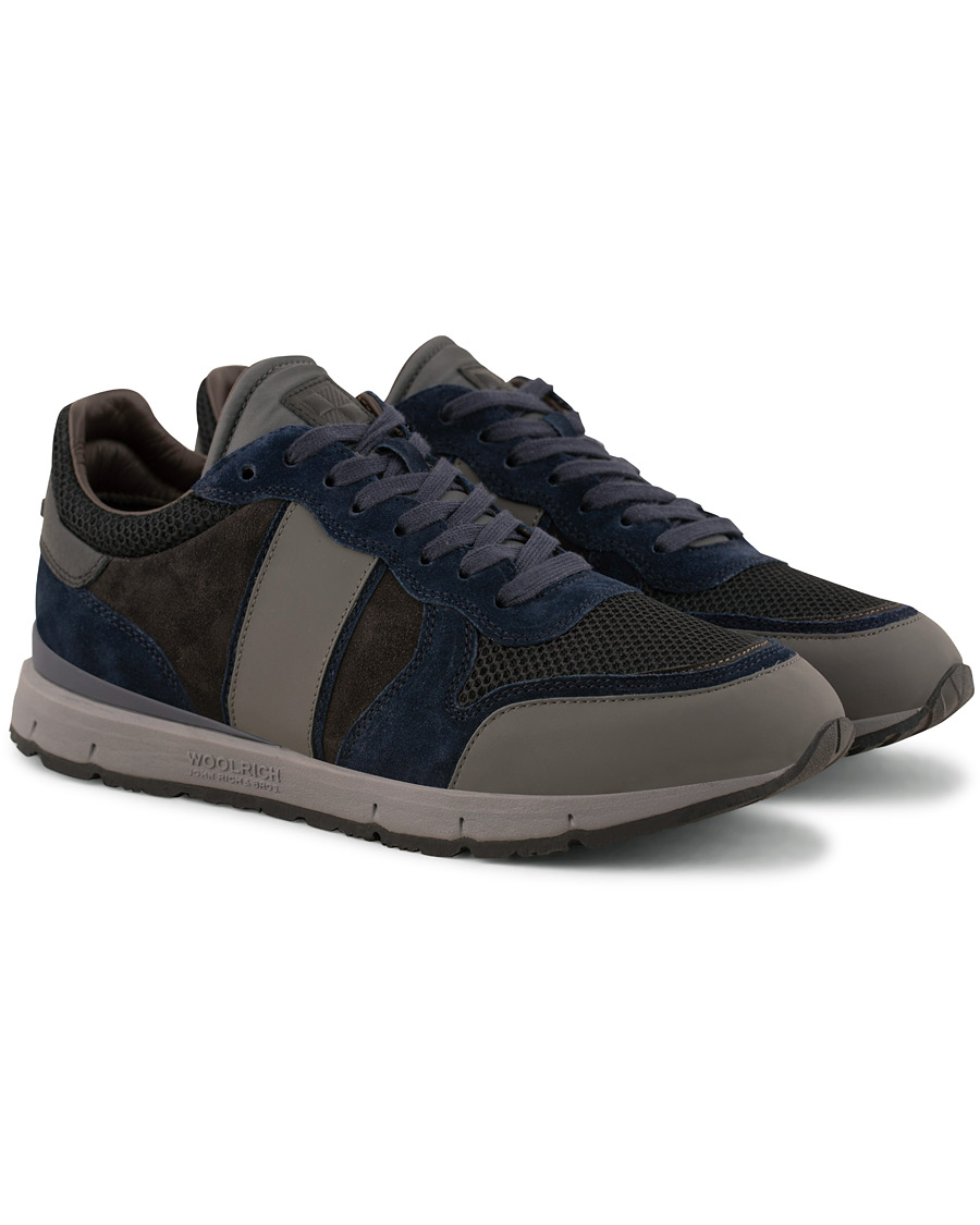 Mies | Woolrich Jogger Running Sneaker Ocean/Black | Woolrich | Jogger Running Sneaker Ocean/Black