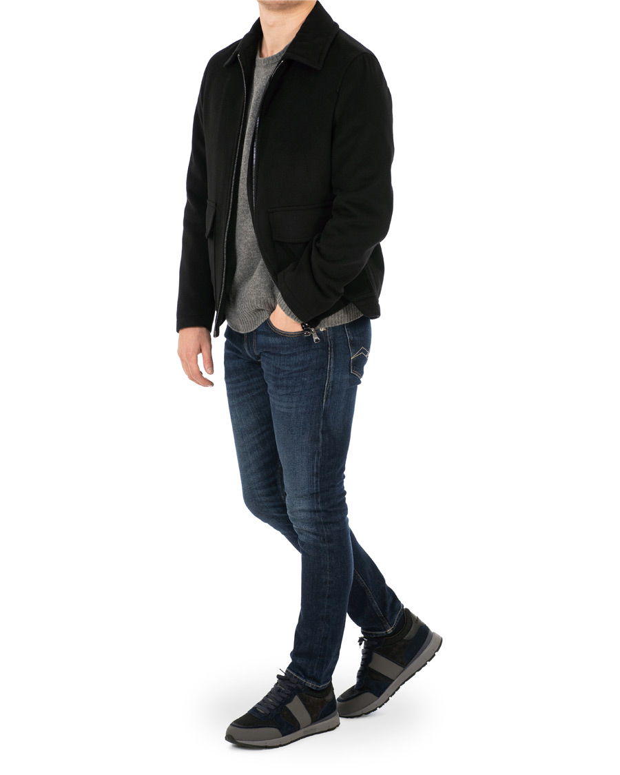 Mies | Woolrich Jogger Running Sneaker Ocean/Black | Woolrich | Jogger Running Sneaker Ocean/Black