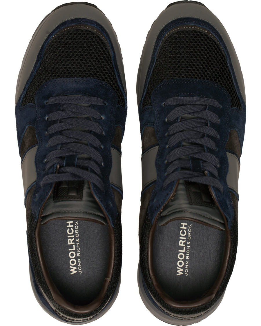 Mies | Woolrich Jogger Running Sneaker Ocean/Black | Woolrich | Jogger Running Sneaker Ocean/Black
