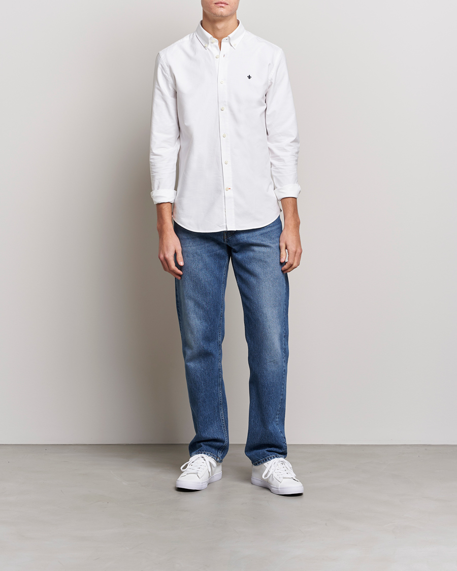 Mies | Kauluspaidat | Morris | Douglas Oxford Shirt White