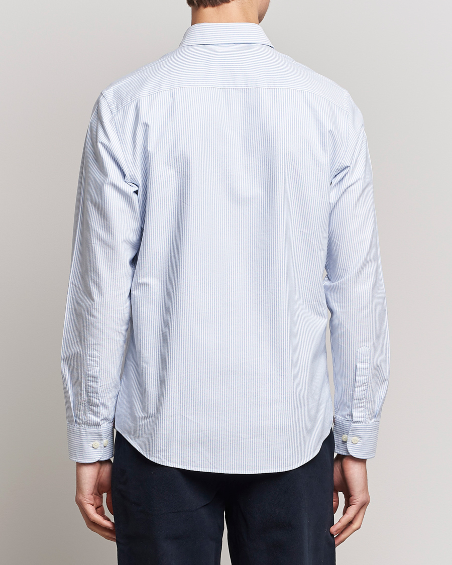 Mies | Kauluspaidat | Morris | Douglas Striped Oxford Light Blue