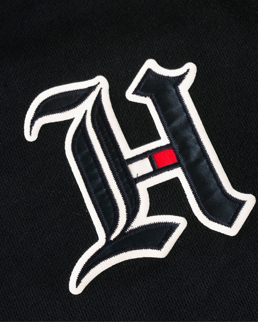 Mies | Puserot | Tommy Hilfiger | Lewis Hamilton Logo Zip Hoodie Jet Black