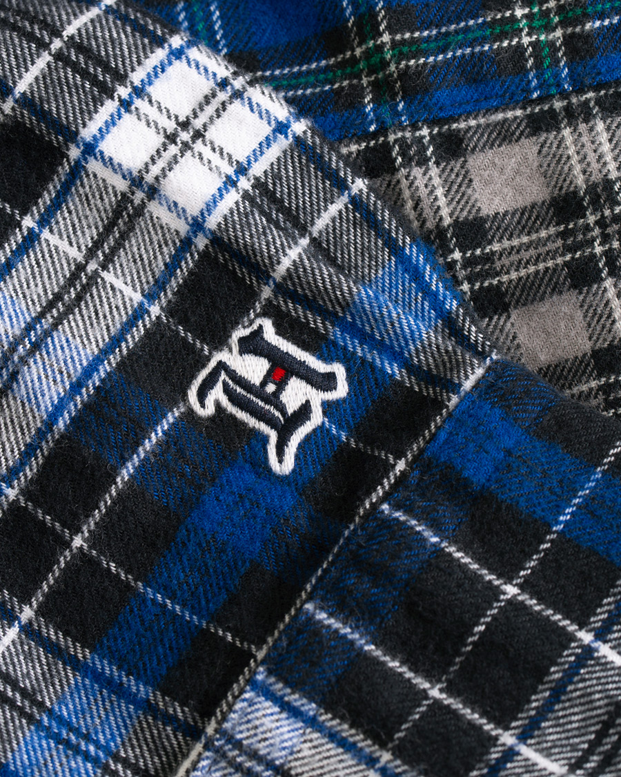 Mies | Kauluspaidat | Tommy Hilfiger | Lewis Hamilton Check Shirt Sodalite Blue