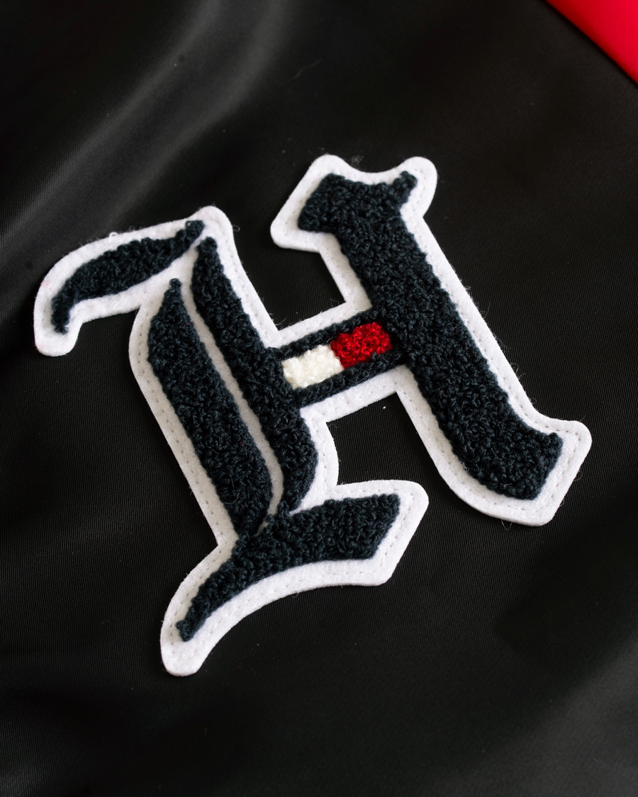 Mies | Takit | Tommy Hilfiger | Lewis Hamilton Varsity Bomber Jet Black