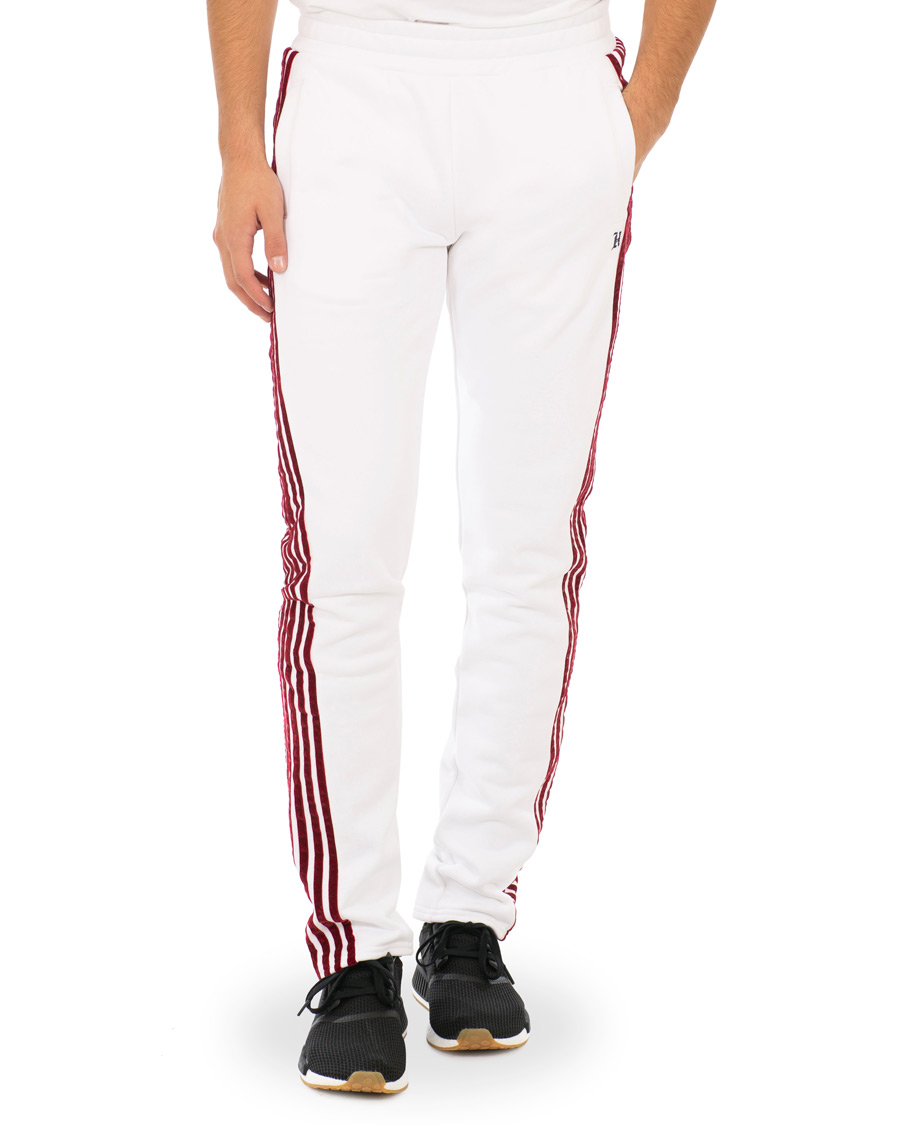 Mies | Housut | Tommy Hilfiger | Lewis Hamilton Striped Track Pant Bright White