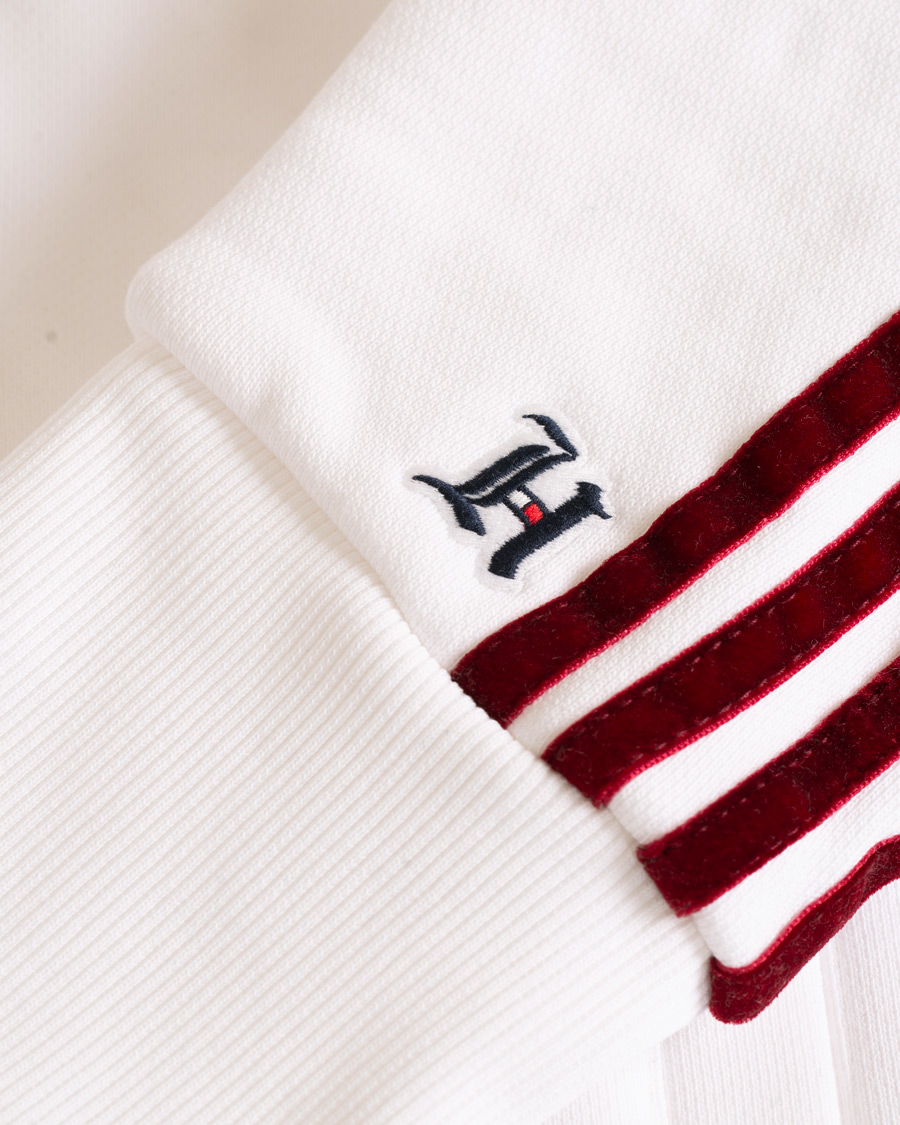 Mies | Puserot | Tommy Hilfiger | Lewis Hamilton Striped Track Jacket Bright White